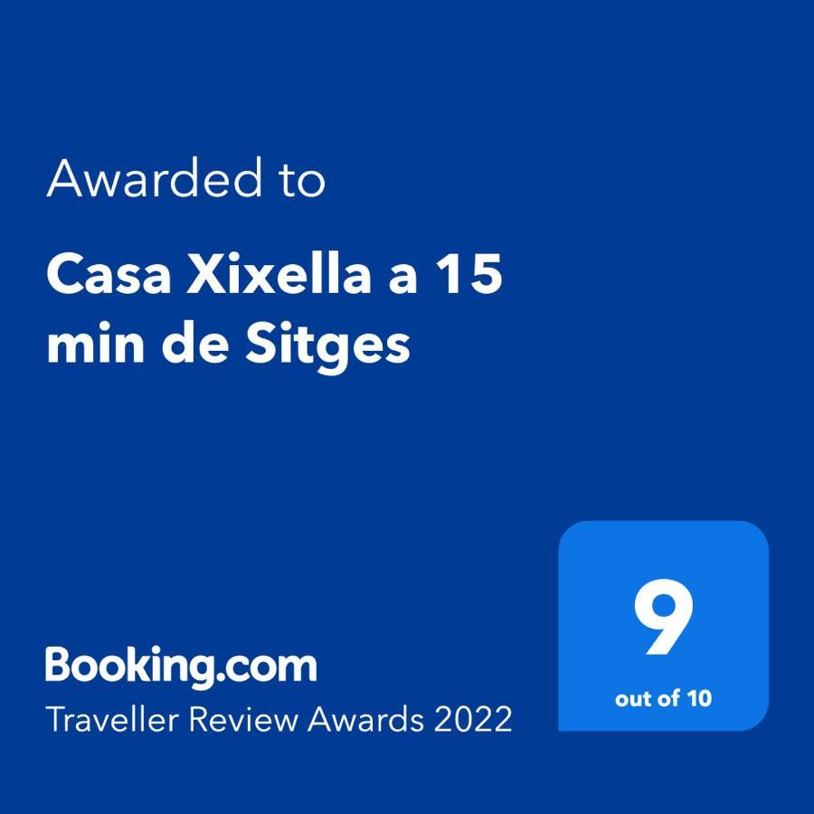 Villa Casa Xixella A 15 Min De Sitges Olivella Exterior foto